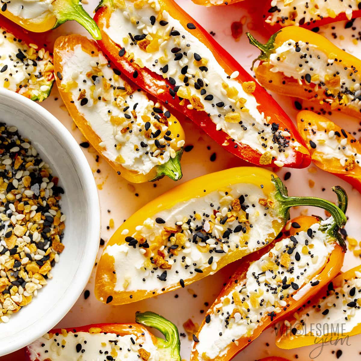 Cold Stuffed Mini Peppers: Your Easiest No-Cook Appetizer